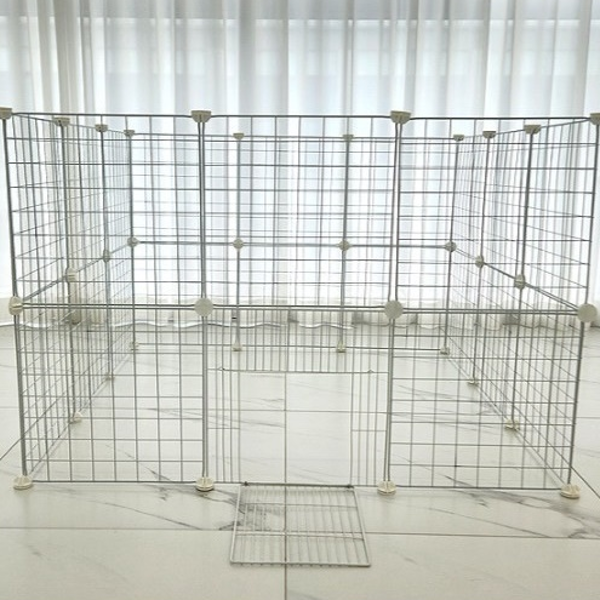 확장형 강아지 울타리 조립식 고양이 울타리 반려동물 철장 펜스