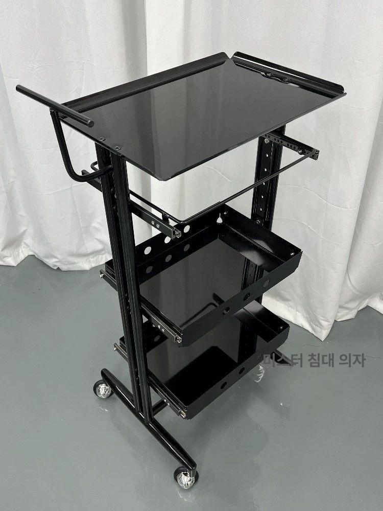 미용실 트레이 가위정리함 샵 캐비닛 서랍 웨건 - 상세 이미지 5