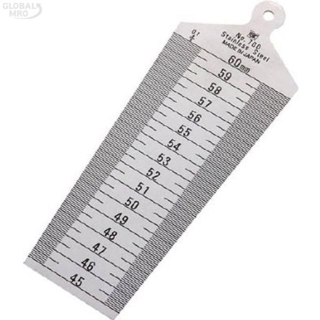 에스케이 데퍼 게이지 스텐레스 (열처리강) 45-60mm 두께-1.2mm 700-D - 메인 이미지