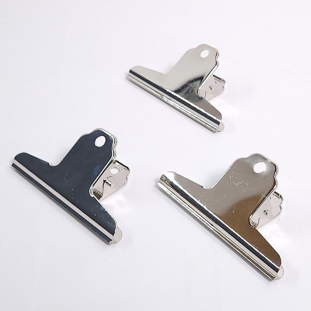 강력한 철불독 클립 사무용 제본 대형클립 10cm - 상품 이미지