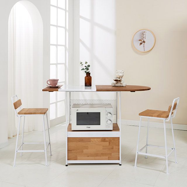 가구의서 CZ371 홈바테이블 멀바우 1200x600x858mm - 상품 이미지