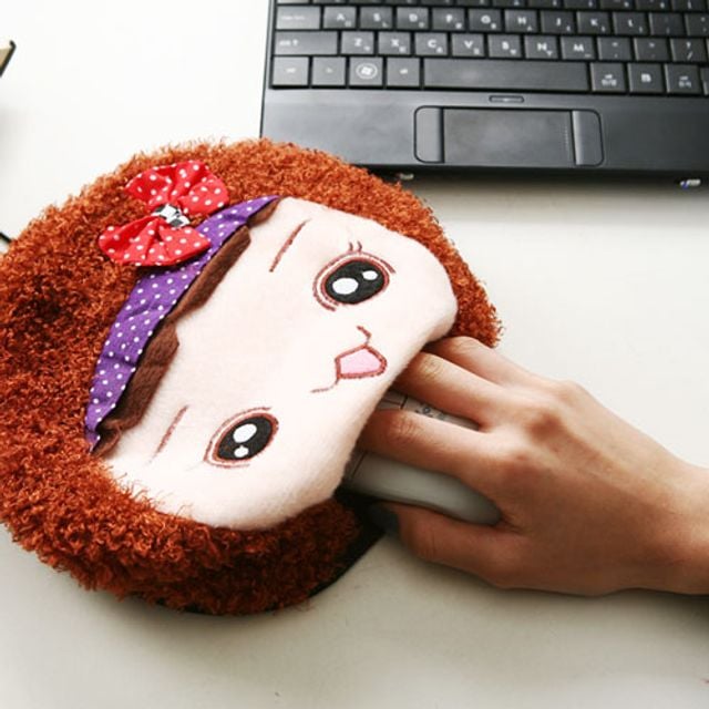 USB 온열 마우스패드 - 소녀 선택안함 - 메인 이미지