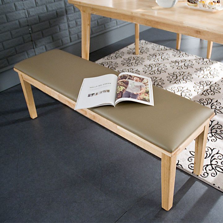 가구의서 모더닌 3인 원목 벤치