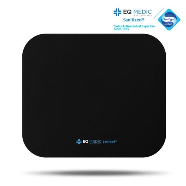 EQ medic SANITIZE P1 블랙 항균마우스패드 - 메인 이미지