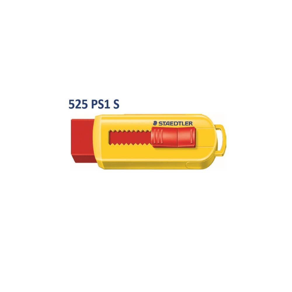 스테들러 슬라이딩 컬러 지우개 525 PS1 S /12개입 - 메인 이미지