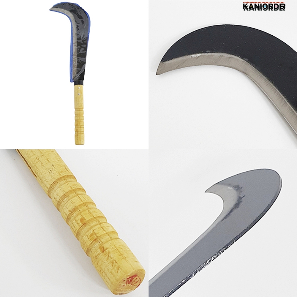정글낫 긴 마체테 잡목 제거 낫 잡초치기 텃밭 가지치기 농업용 - 상품 이미지