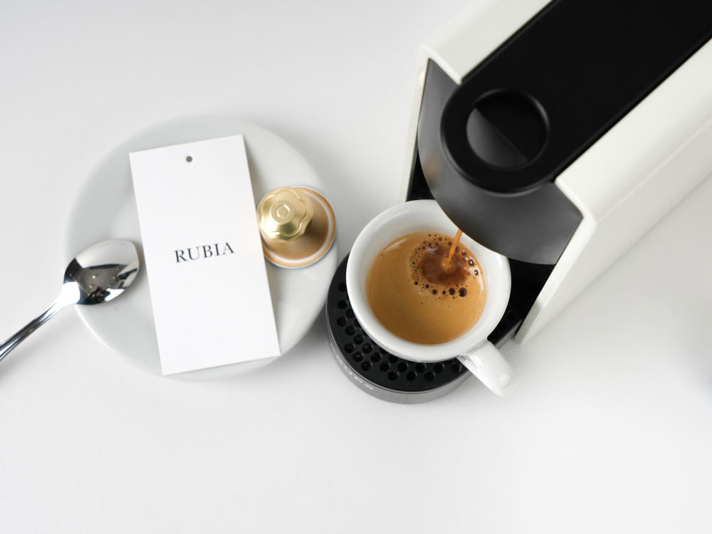 루비아 캡슐커피 다크 브라운