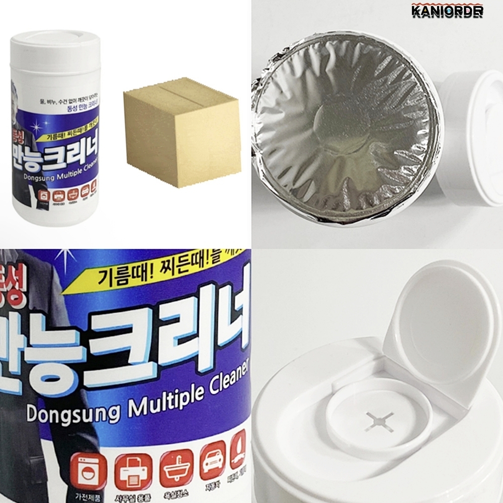 만능 클리너 집안 청소 기름때 티슈 차량용 가전제품 청소포 1박스 - 상품 이미지