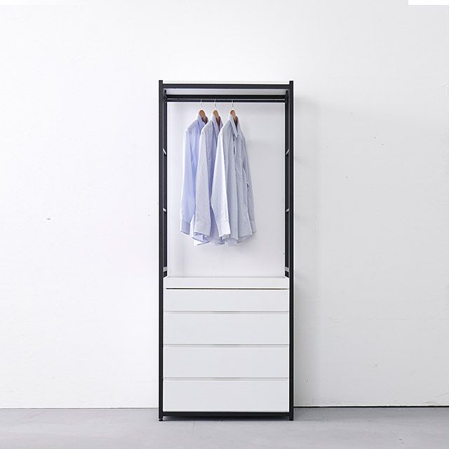 가구의서 G545 4단 서랍행거 800x400x2020mm - 메인 이미지