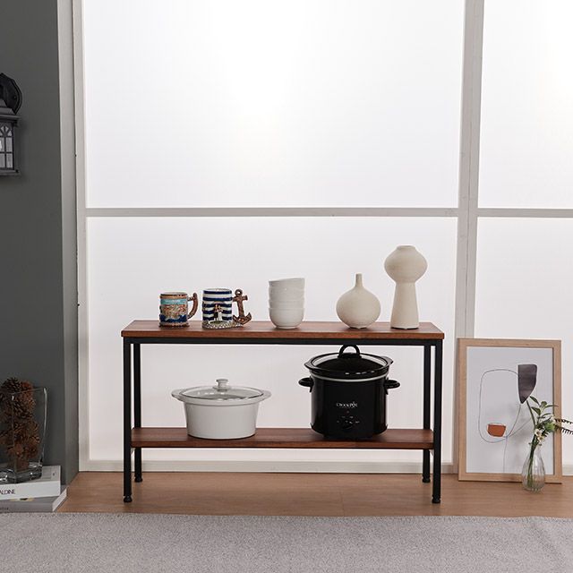 가구의서 CZ3180B 490 멀바우 스틸 선반 900 - 메인 이미지