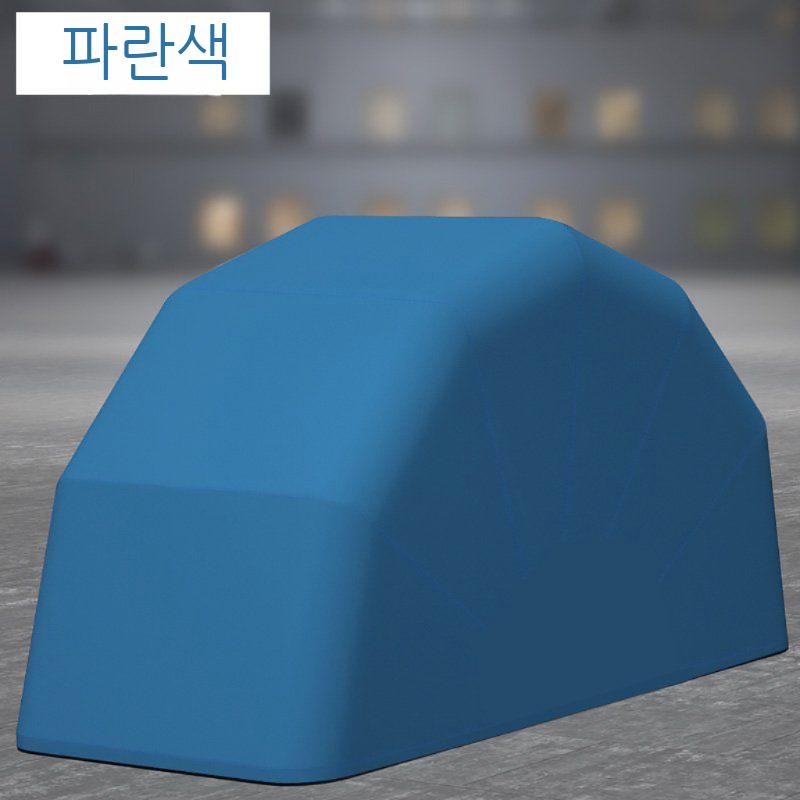 오토바이 텐트 차고 주차장 접이식 스쿠터 바이크 반자동 방수 방풍 덮개 스텐 - 상세 이미지 5