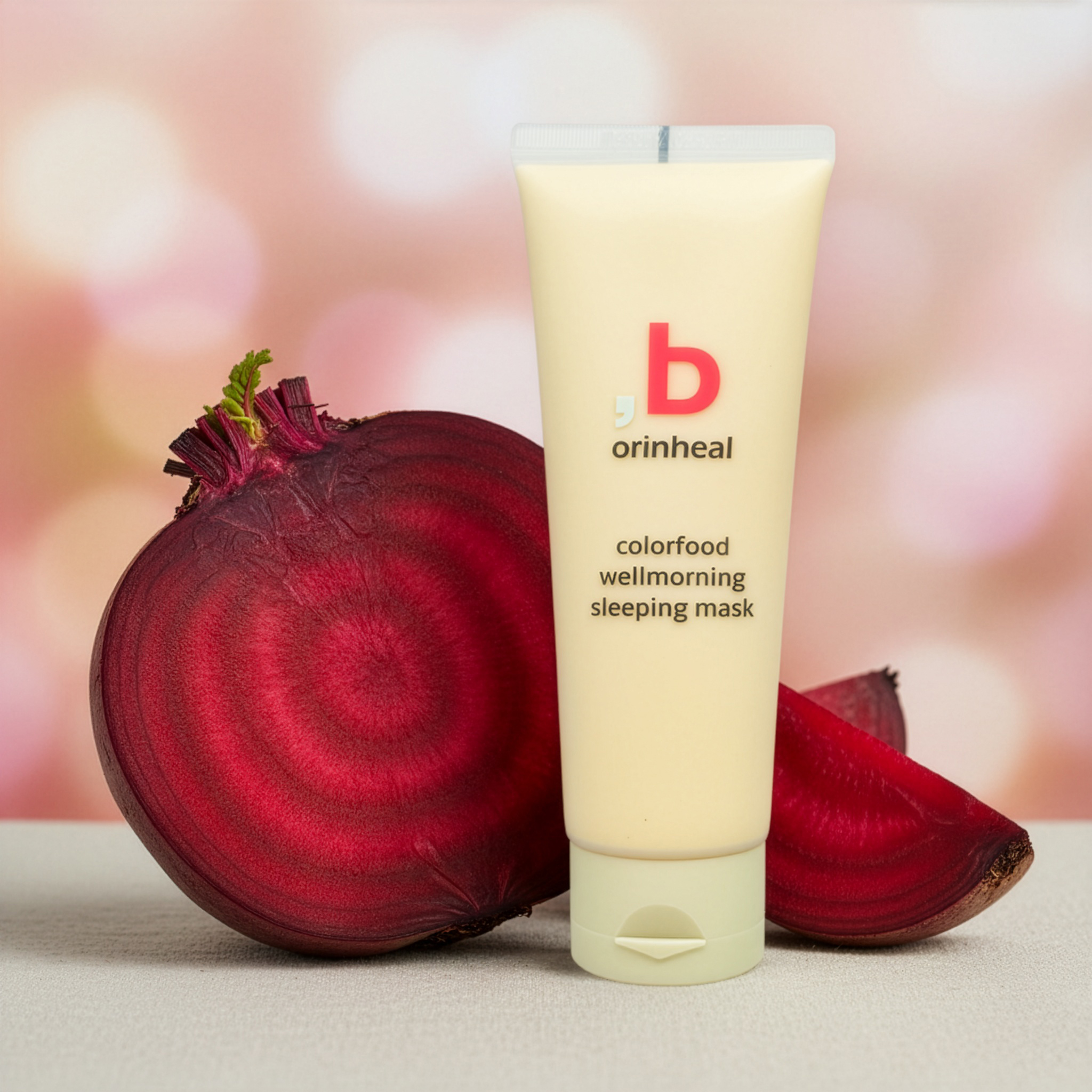 오린힐 비건 웰모닝 슬리핑 마스크 120ml 수면 수분충전 바르는팩진정팩레드비트 프리따 저자극테스트 - 상품 이미지