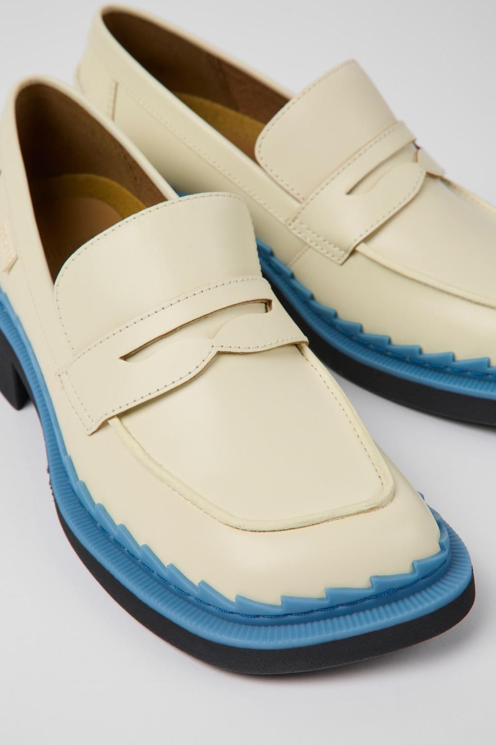 캠퍼 리사이클 클래식 로우힐 로퍼 Taylor K201320-009 WHITE - 상세 이미지 2
