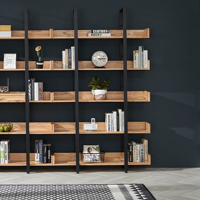 가구의서 HZ2822 참죽 원목 스틸장식장 1200x300x2000mm