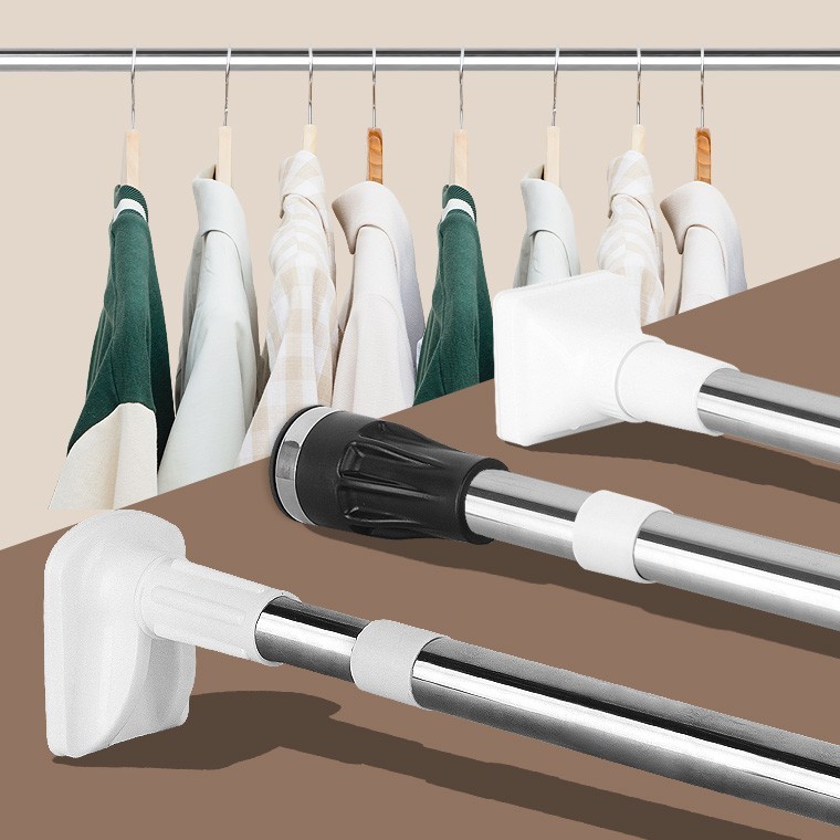 스텐 다용도 강력압축봉 옷장 쇠봉 행거 옷봉 미니 옷걸이봉