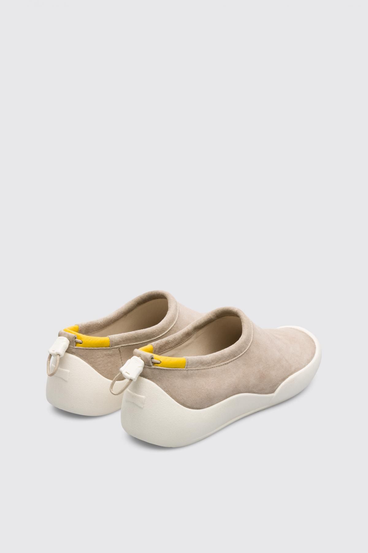 캠퍼 베이지 누벅 슬립온 슬리퍼 Sako K200957-004 BEIGE - 상세 이미지 3