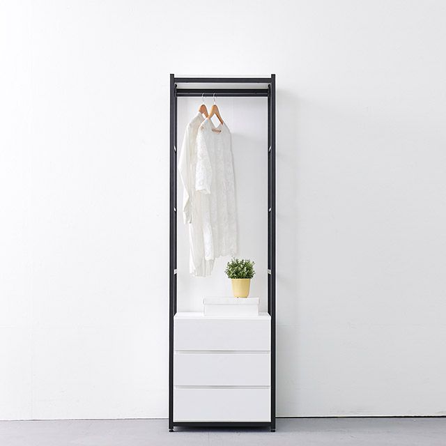가구의서 G534 3단 서랍행거 600x400x2020mm - 상품 이미지