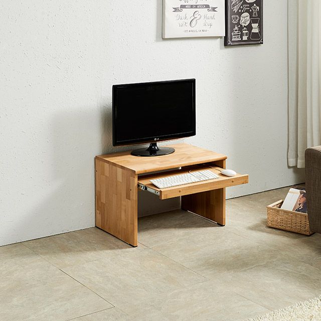 가구의서 HZ2404 엘다 원목 좌식 컴퓨터책상 600x400x400mm - 상품 이미지