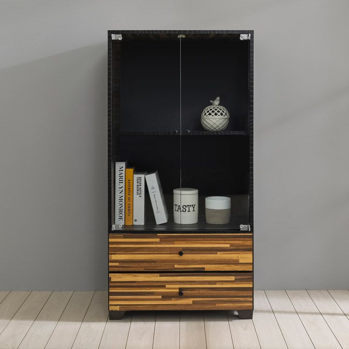 가구의서 트리코 유리장식장 508x403x950mm