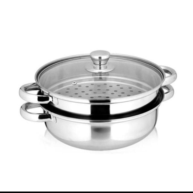 스텐찜기 찜냄비 찜솥 스테인리스찜냄비 2단찜솥 - 메인 이미지