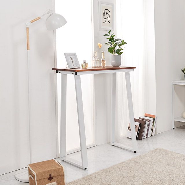 가구의서 CZ3110 멀바우 원목 바테이블 900x350x960mm - 상품 이미지