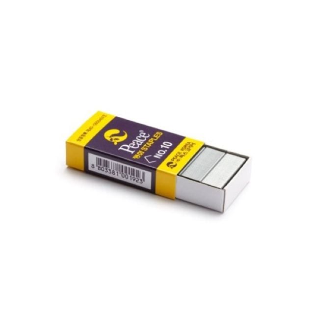 피스코리아 N0.10호침 1갑 1000pcs 스테플침 평화 - 상품 이미지