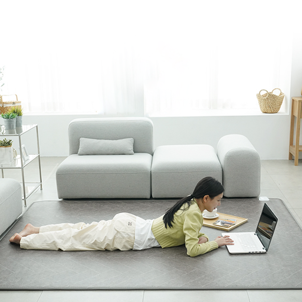 텐드리 거실전기매트 모노륨 카페트매트 거실용 구들장전기장판 대형