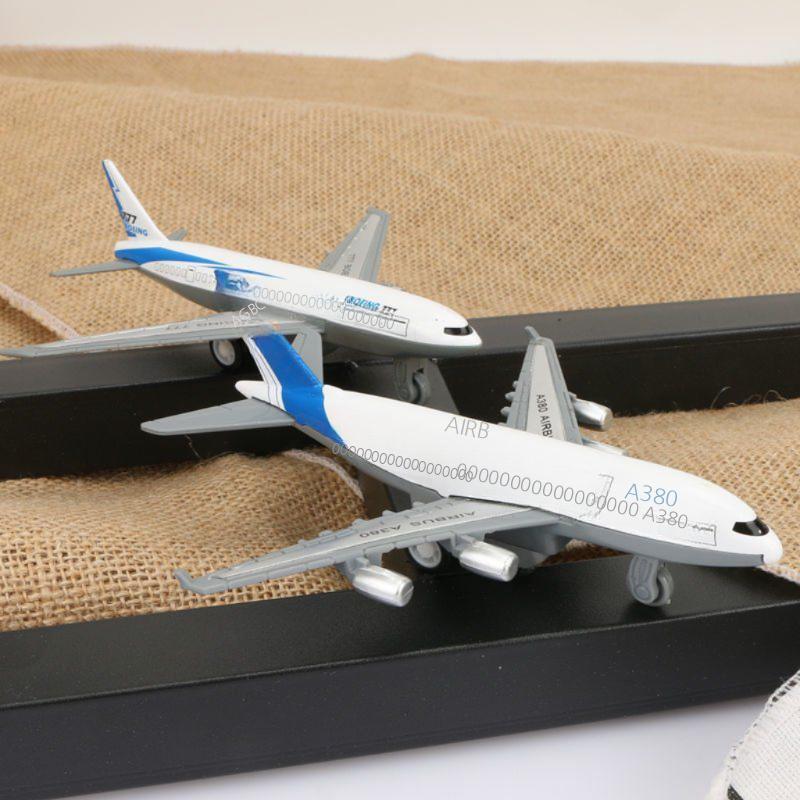 A380 비행기 다이캐스트 항공기 모형 장난감 에어 보잉 항공 - 상세 이미지 4
