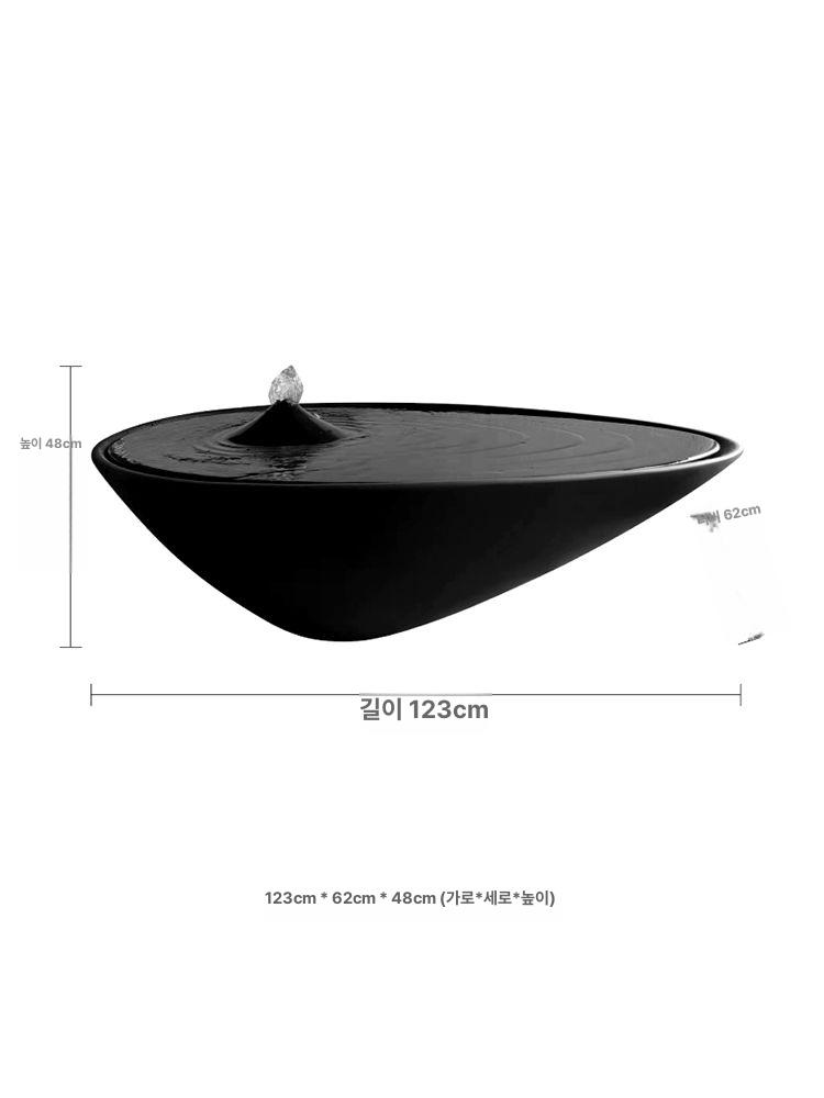 가정용 인공 분수대 세라믹 폭포 연못 거실 정원 인테리어 장식 - 상세 이미지 5