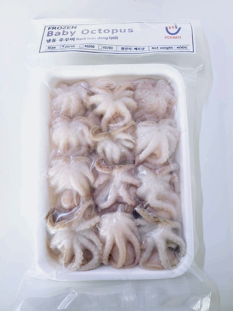 베트남 쭈꾸미 냉동 주꾸미 400g, 20개 - 상품 이미지