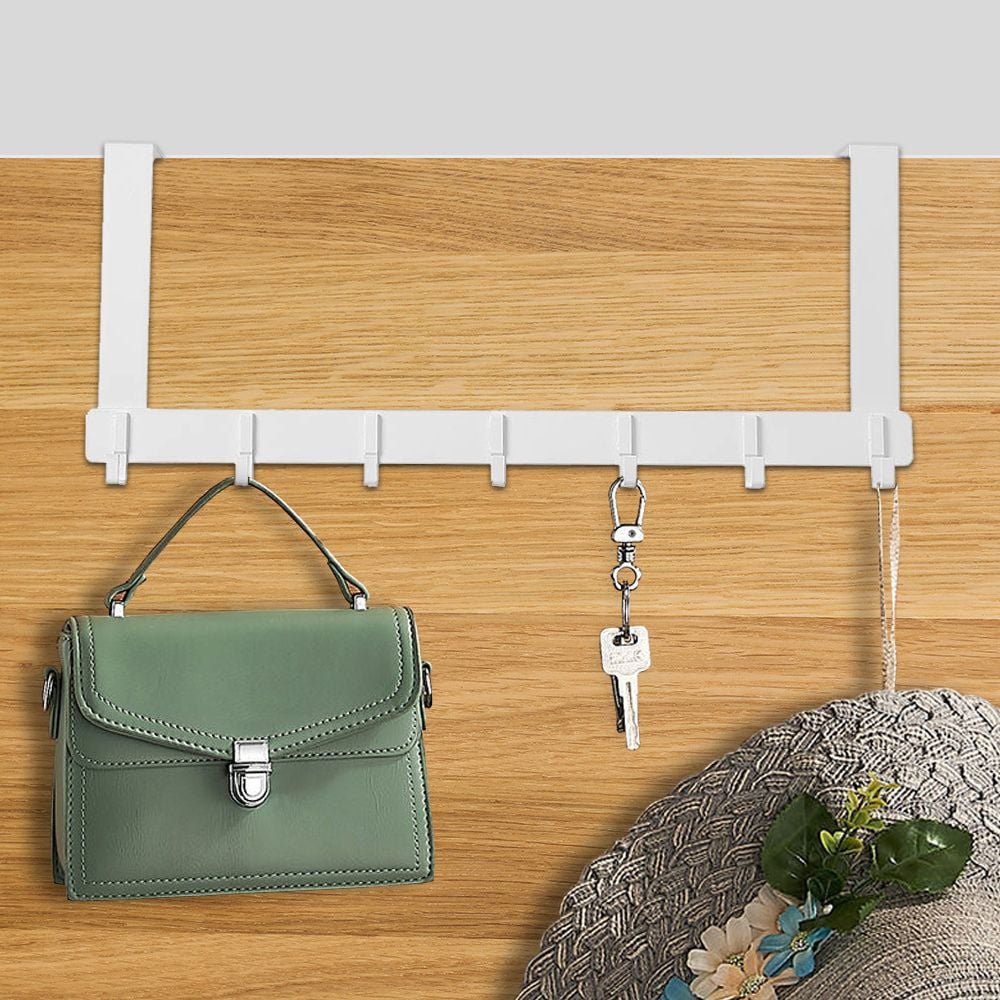 7구 도어 후크 46x18cm 문걸이행거 - 메인 이미지