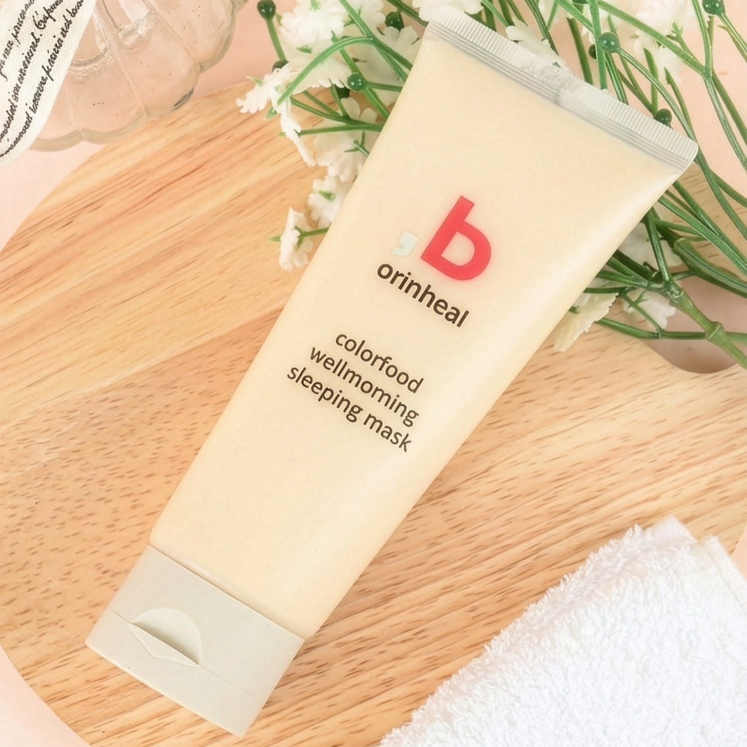 오린힐 비건 웰모닝 슬리핑 마스크 120ml 수면 수분충전 바르는팩진정팩레드비트 프리따 저자극테스트 - 상세 이미지 4