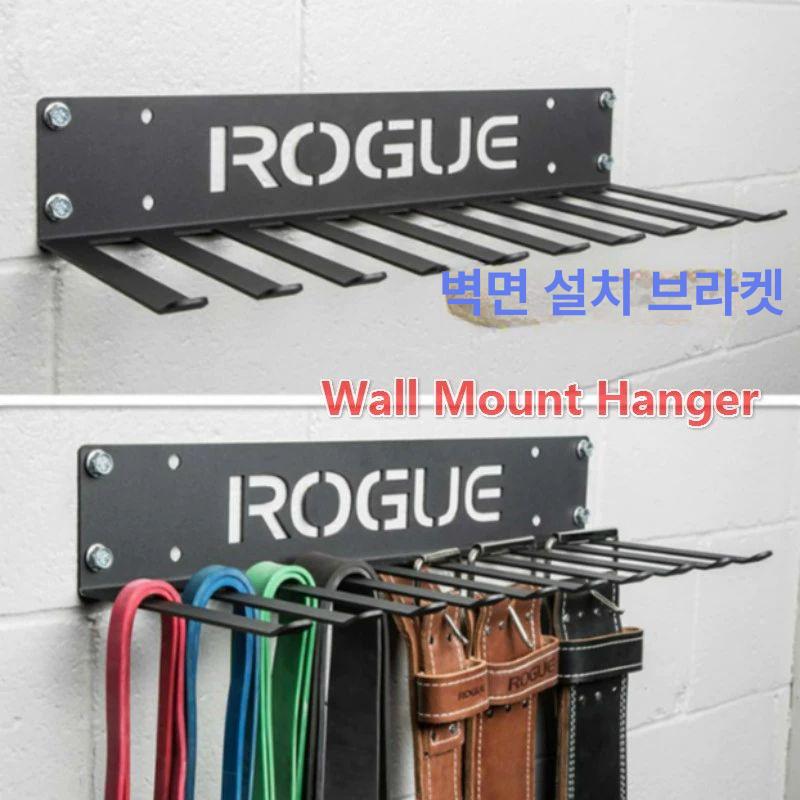 헬스장 체육관 벨트 행거 거치대 태권도 걸이 줄넘기 블랙 - 상세 이미지 3