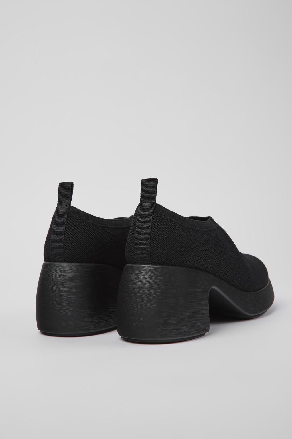 캠퍼 리사이클 니트 힐 펌프스 Thelma K201576-001 BLACK - 상세 이미지 3