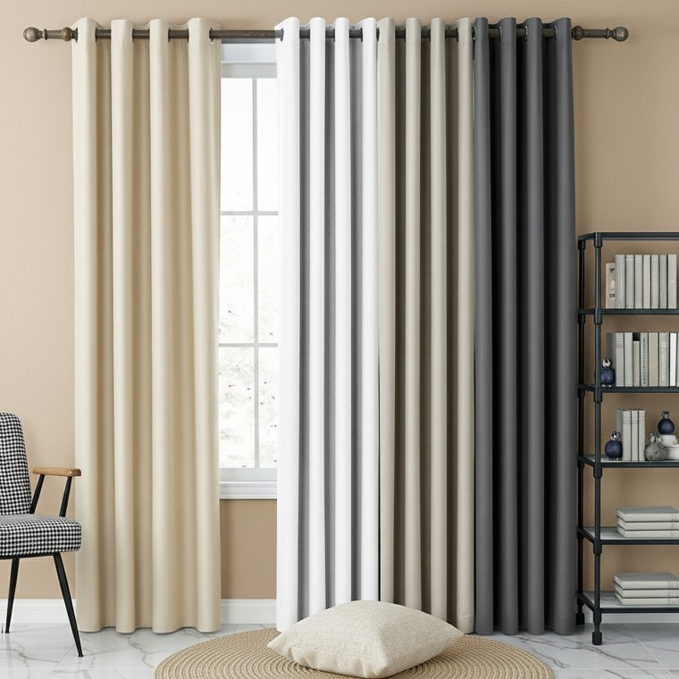 문가리개 210 암막커튼 중문대신 천 대용 다용도실 가림막 두꺼운