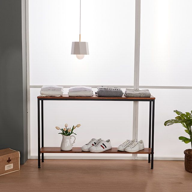 가구의서 CZ3181C 740 멀바우 스틸 선반 1200 - 메인 이미지