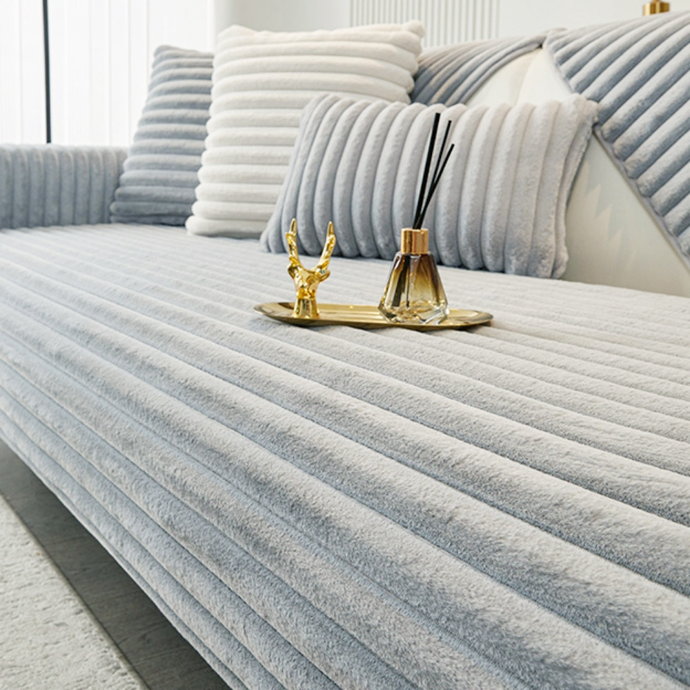 아네티 쇼파패드 극세사 3인용 매트 돌 깔개 덮개