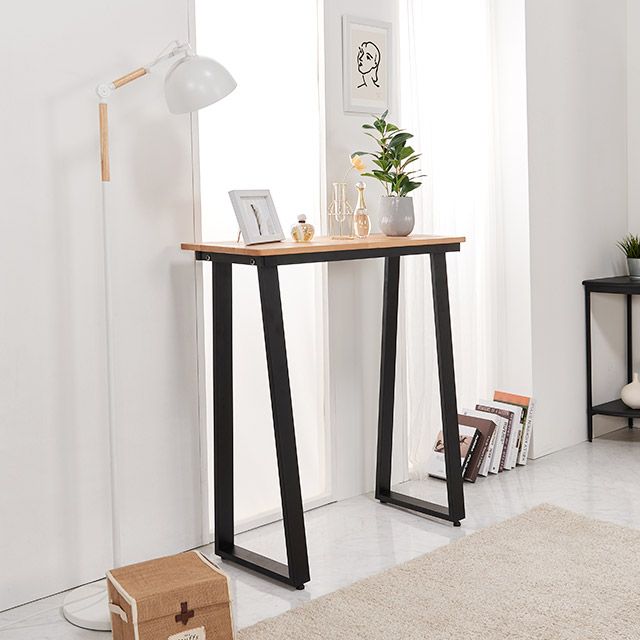 가구의서 CZ380 엘다 원목 바테이블 900x350x960mm - 상품 이미지