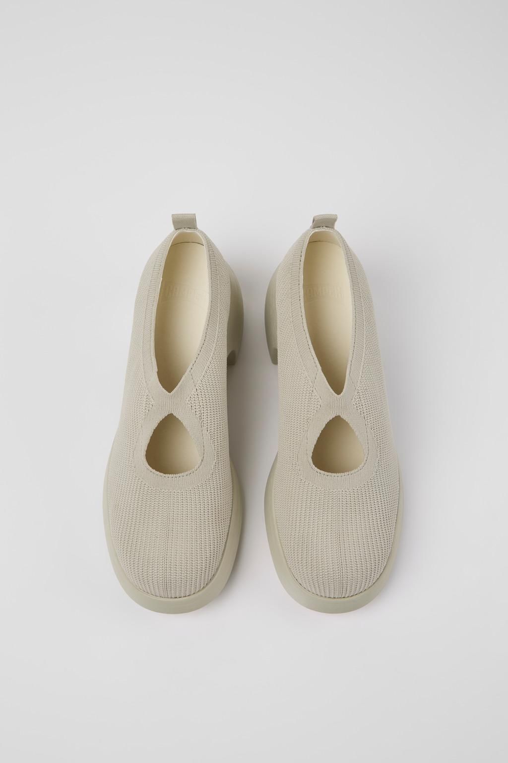 캠퍼 니트 힐 펌프스 Thelma K201576-002 GREY - 상세 이미지 4