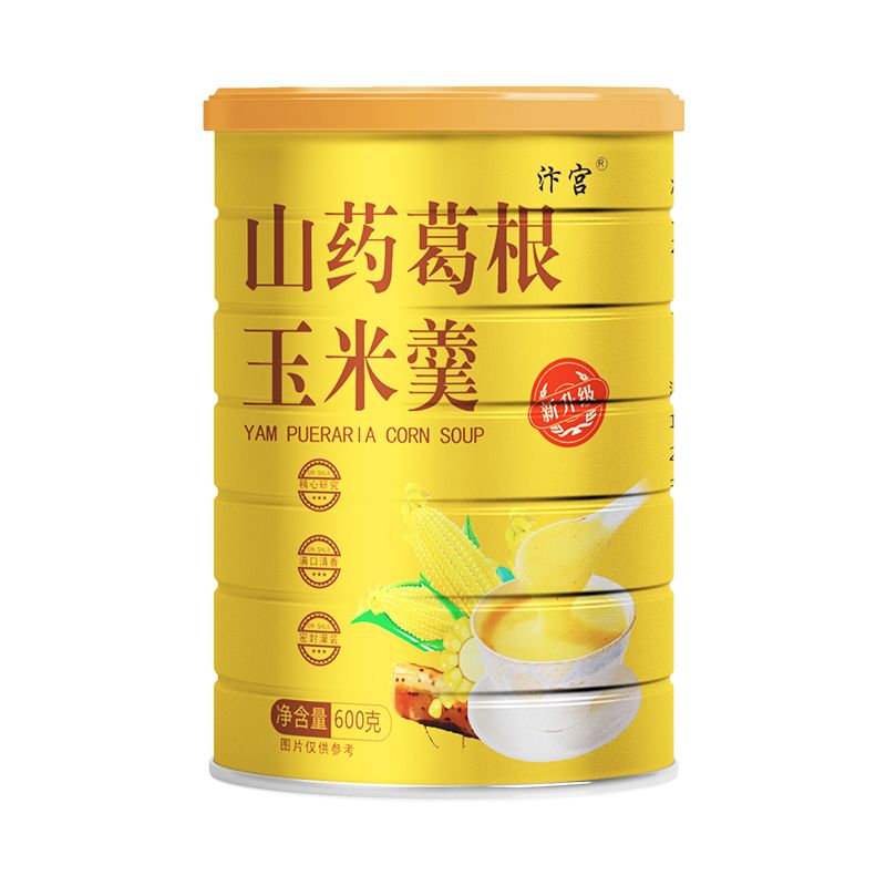 중국 아침 가루 스프 파우더 마 옥수수 칡 콘 식사 옥수수스프 3통 수프 - 상세 이미지 4