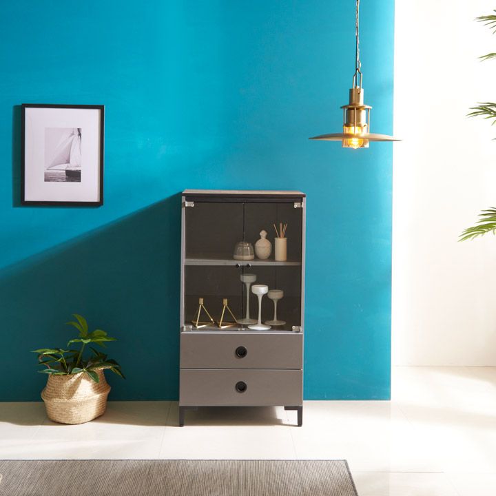 가구의서 로젤리 유리장식장 600x400x1130mm