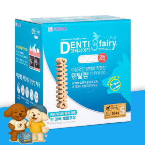 강아지 간식 덴탈껌 양치 치약 치석제거 덴티페어리 디스펜서584g, S,... 솔직 후기 | 실제 사용자 리뷰 총정리 - 상품 이미지 1