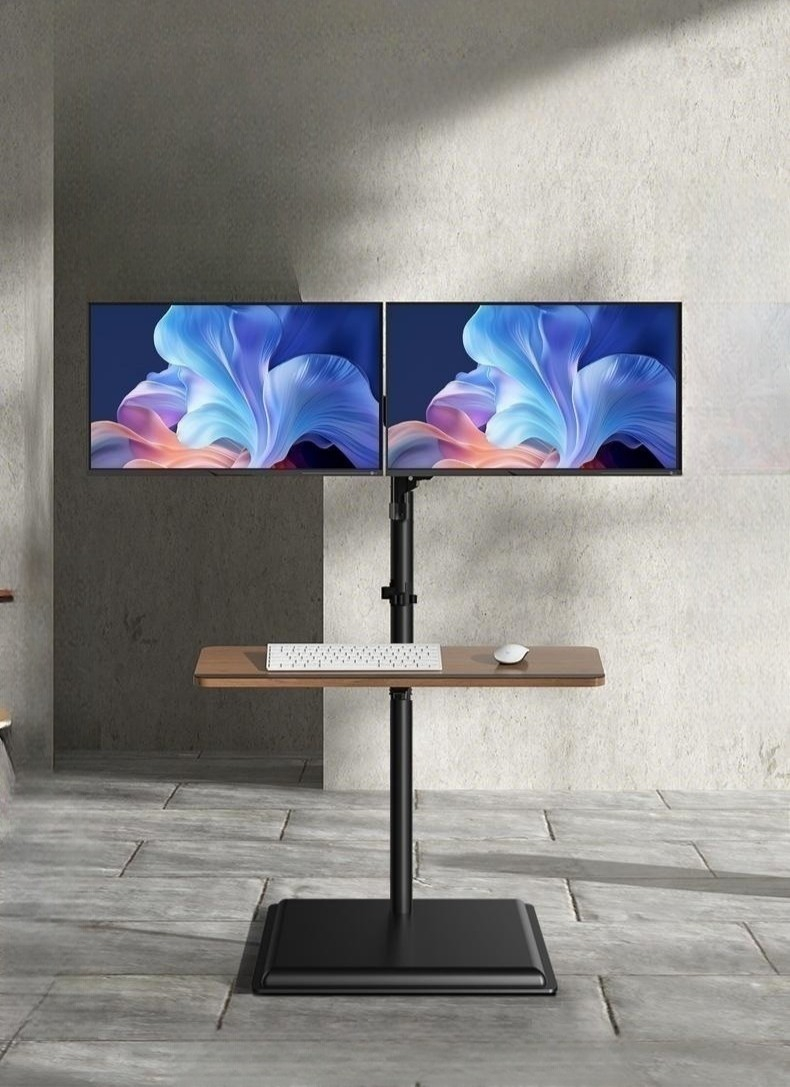 침대 모니터암 거치대 TV 안방 침실 각도조절 이동식 - 상품 이미지