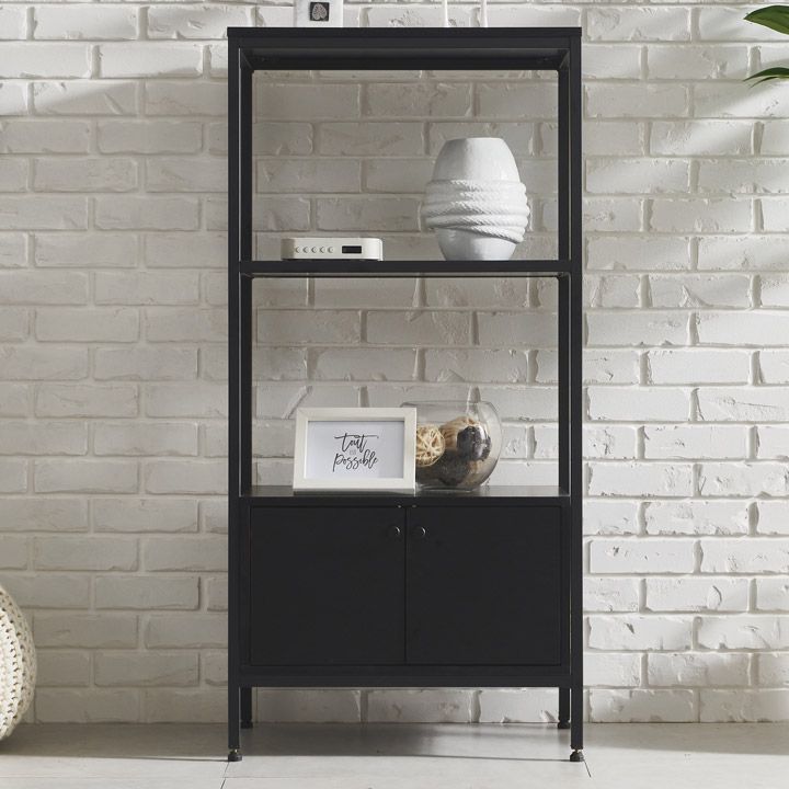 가구의서 코델 수납 스틸 장식장 600x400x1240mm