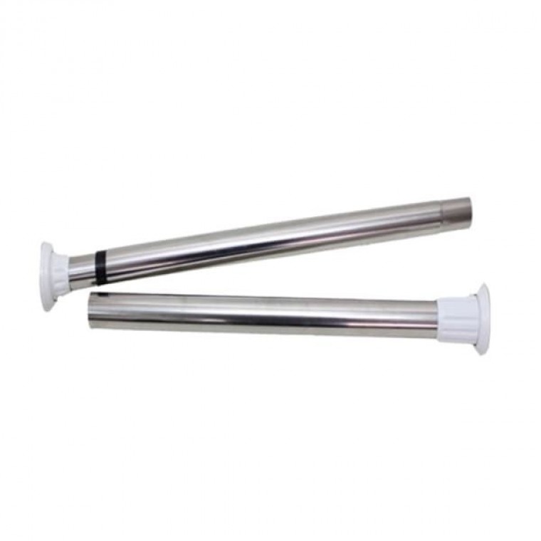 다용도 압축봉 샤워 커튼봉 길이조절 옷걸이봉 217cm