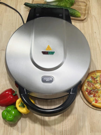 [해외]해물파전기계 빈대떡기계 빈대떡 해물전 파전 김치전 양면가열 지름 원형 기계