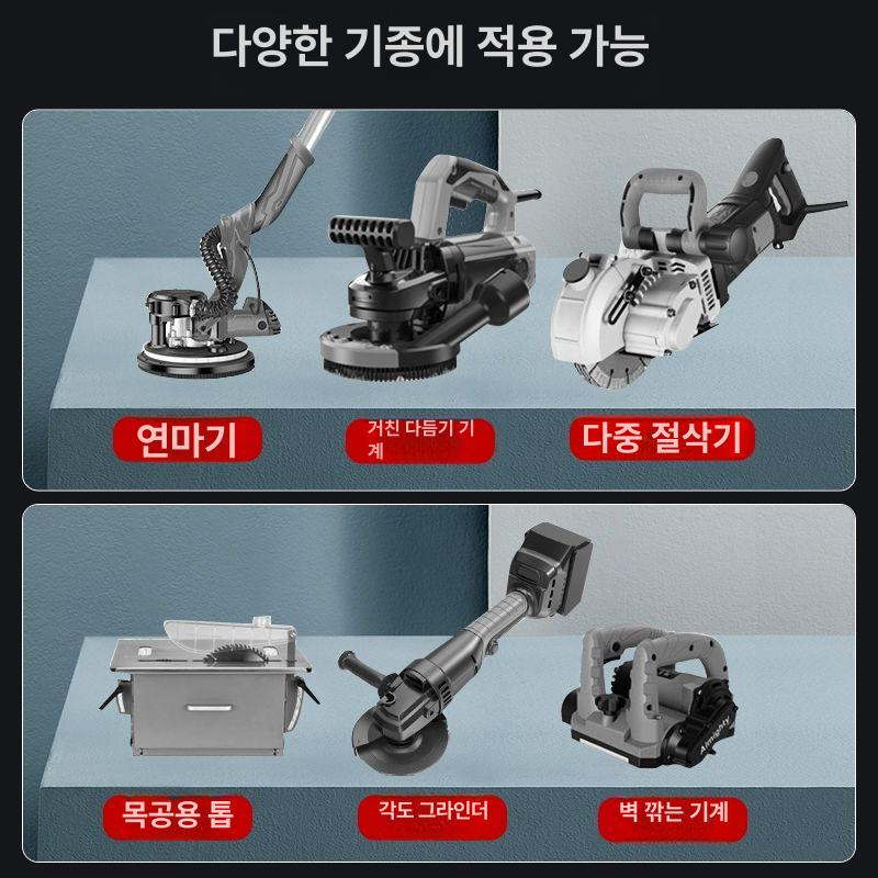 고출력 목공 집진기 포대 흡 자루 먼지 톱밥 모터 - 상세 이미지 4