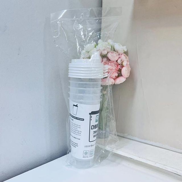 하니 다회용컵 700ML(5개세트) - 상품 이미지