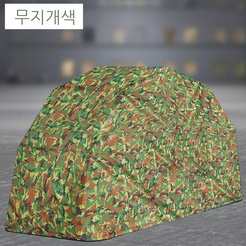 오토바이 텐트 차고 주차장 접이식 스쿠터 바이크 반자동 방수 방풍 덮개 스텐 - 상세 이미지 2