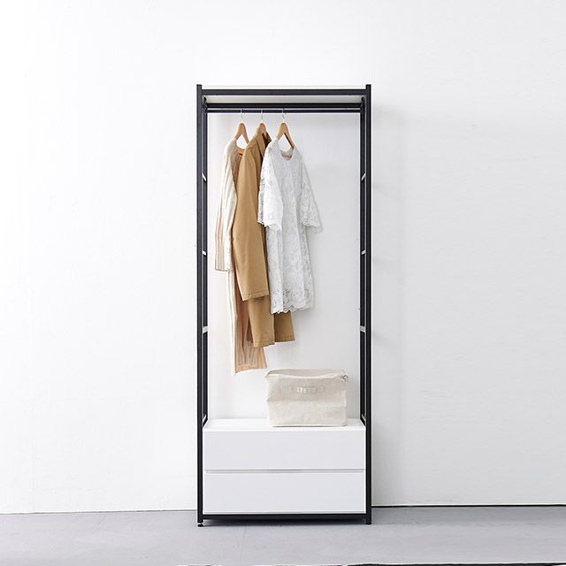 가구의서 G543 2단 서랍행거 800x400x2020mm - 메인 이미지